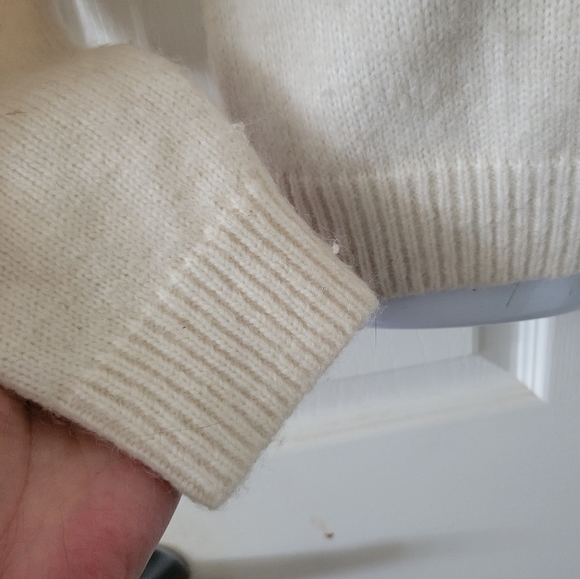 GAP | Ivory/Multicolor Fair Isle Mohair Wool Blend Pullover Knit Sweater - Picture 10 of 10